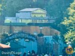 construction haunted mansion queue expansion crypt