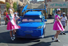 Yesterland: DJ’s Dance ’n’ Drive at Cars Land Yesterland: DJ’s Dance ’n’ Drive at Cars Land