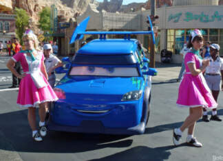 Yesterland: DJ’s Dance ’n’ Drive at Cars Land