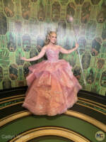 Glinda character meet and greet at the Wicked store at Universal Orlando Resort