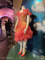 Glinda’s Ozdust ball outfit recreation at the Wicked store at Universal Orlando Resort