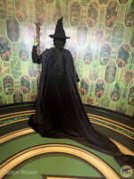 Elphaba character meet and greet at the Wicked store at Universal Orlando Resort