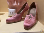 Recreation of Glinda’s bubble shoes at the Wicked store at Universal Orlando Resort