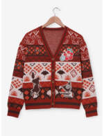 BoxLunch Moana 2 merchandise collection-Moana icons patterned women’s cardigan