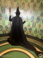 Elphaba character meet and greet at the Wicked store at Universal Orlando Resort