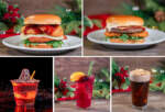 Disneyland resort holiday food guide 2024-darth by peppermint cake
