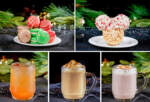 Disneyland resort holiday food guide 2024-holiday cookies and drinks at the coffee house in the disneyland hotel