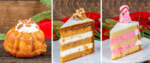 Disneyland resort holiday food guide 2024-plaza inn holiday desserts