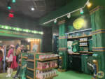 Emerald City-themed interior of the Wicked store at Universal Orlando Resort
