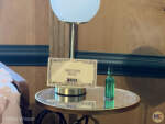 Green bottle in the recreation of Elphaba’s and Galinda’s room at Shiz at the Wicked store at Universal Orlando Resort