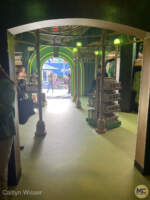 Interior Emerald City shot at the Wicked store at Universal Orlando Resort