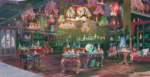 Haunted Mansion Shop interior concept art