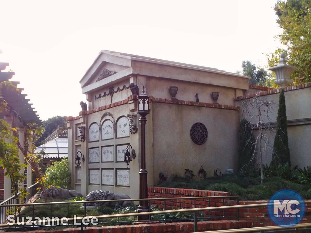 , DISNEYLAND UPDATE: Construction Conclusions & Mansion Mysteries Revealed