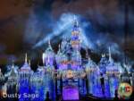 disneyland-christmas believe in holiday magic castle lights- MiceChat