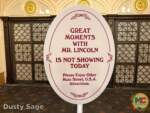 disneyland construction great moments with Mr Lincoln MiceChat