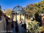 disneyland-construction haunted mansion queue gazebo 2- MiceChat