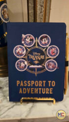 Disney Cruise Line-Disney Treasure merchandise-journal