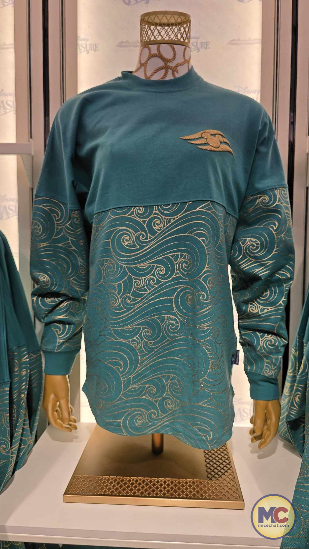 Disney Cruise Line-Disney Treasure merchandise-spirit jersey-front