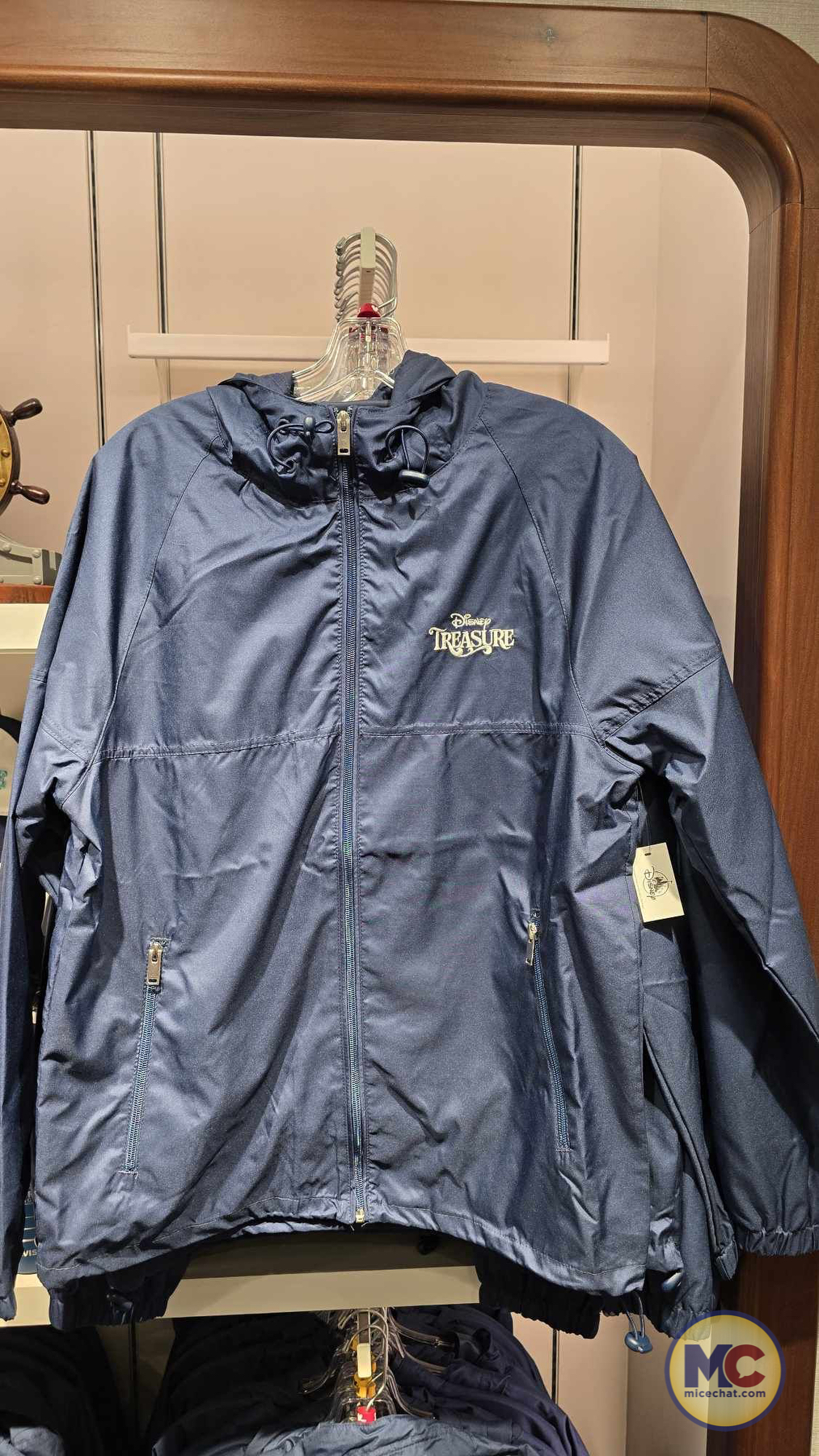 Disney トレジャープラネット ジャンパー Disney Cruise Line-Disney Treasure merchandise-windbreaker jacket