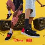 Disney x HEYDUDE collab mickey and minnie shoes