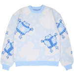 Steady Hands-snow frangels sweater