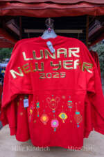 Disney California Adventure_Lunar New Year_Merchandise_Mickey Spirit Jersey Back_Year of the Snake