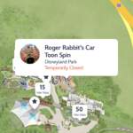 Disneyland Ride Closure Roger Rabbit Square