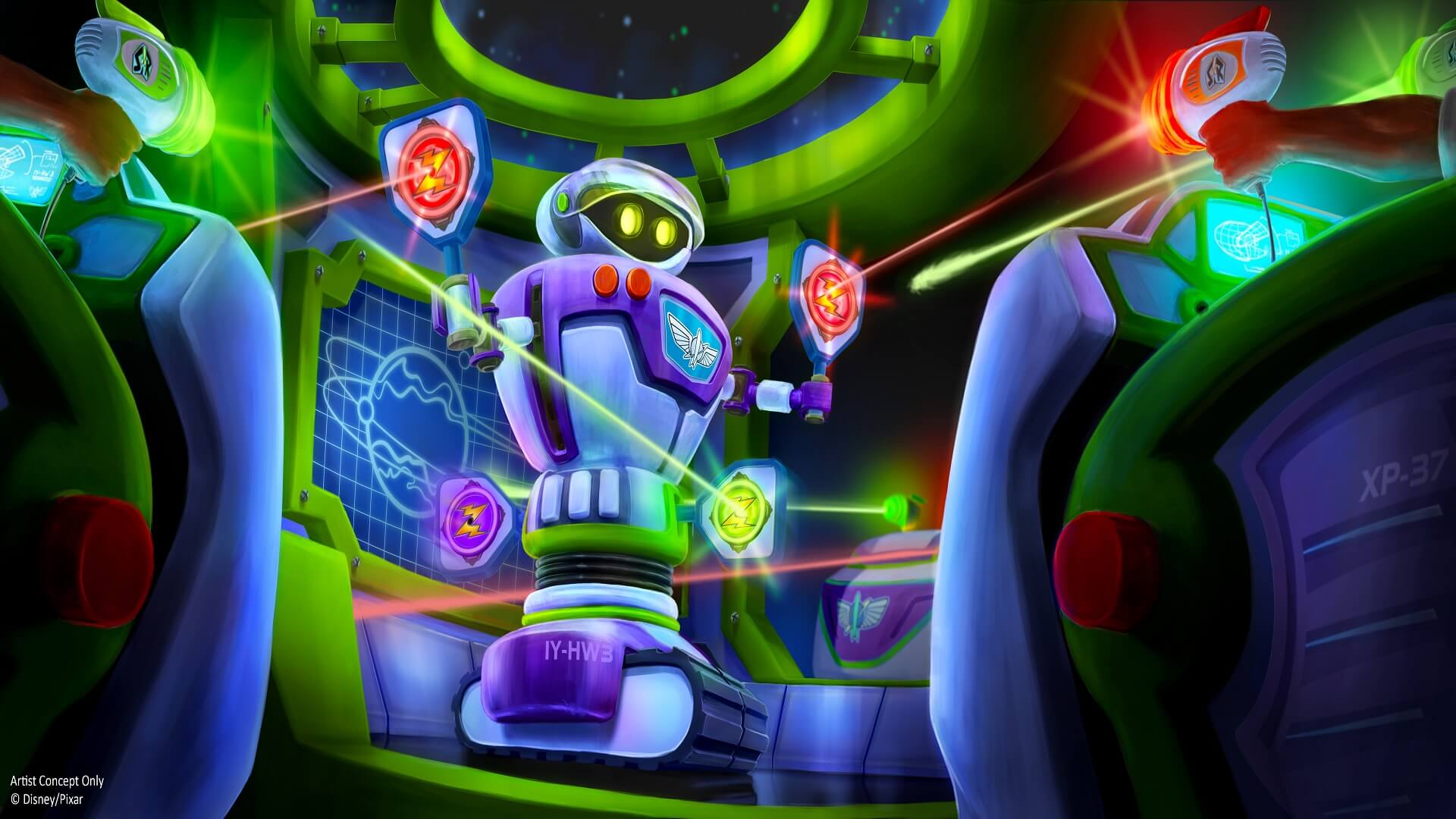 Buzz Lightyear Space Ranger Spin