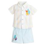 Bambi Woven Shirt and Shorts Set for Baby 1