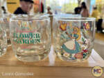 EPCOT international flower and garden festival 2025 merchandise-alice in wonderland glass cup