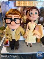 disneyland Merchandise Up Character Dolls Carl and ellie MiceChat