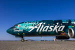 Alaska Airlines reveal of “Tiana’s Bayou Adventure” special livery