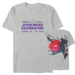 Mad Engine Amazon Exclusive Star Wars Celebration The Rising Force Short Sleeve T-Shirt