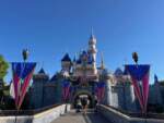 DIsneyland 70th Castle Decor