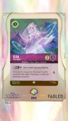 Lorcana – Fabled – SOCIAL – Epic_Elsa