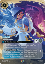 Lorcana – Reign of Jafar – Jasmine Steady Strategist ENCHANTED