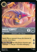 Lorcana – Reign of Jafar – Magic Carpet Phantom Rug