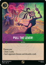 Lorcana – Reign of Jafar – Prerelease Promo – Pull The Lever