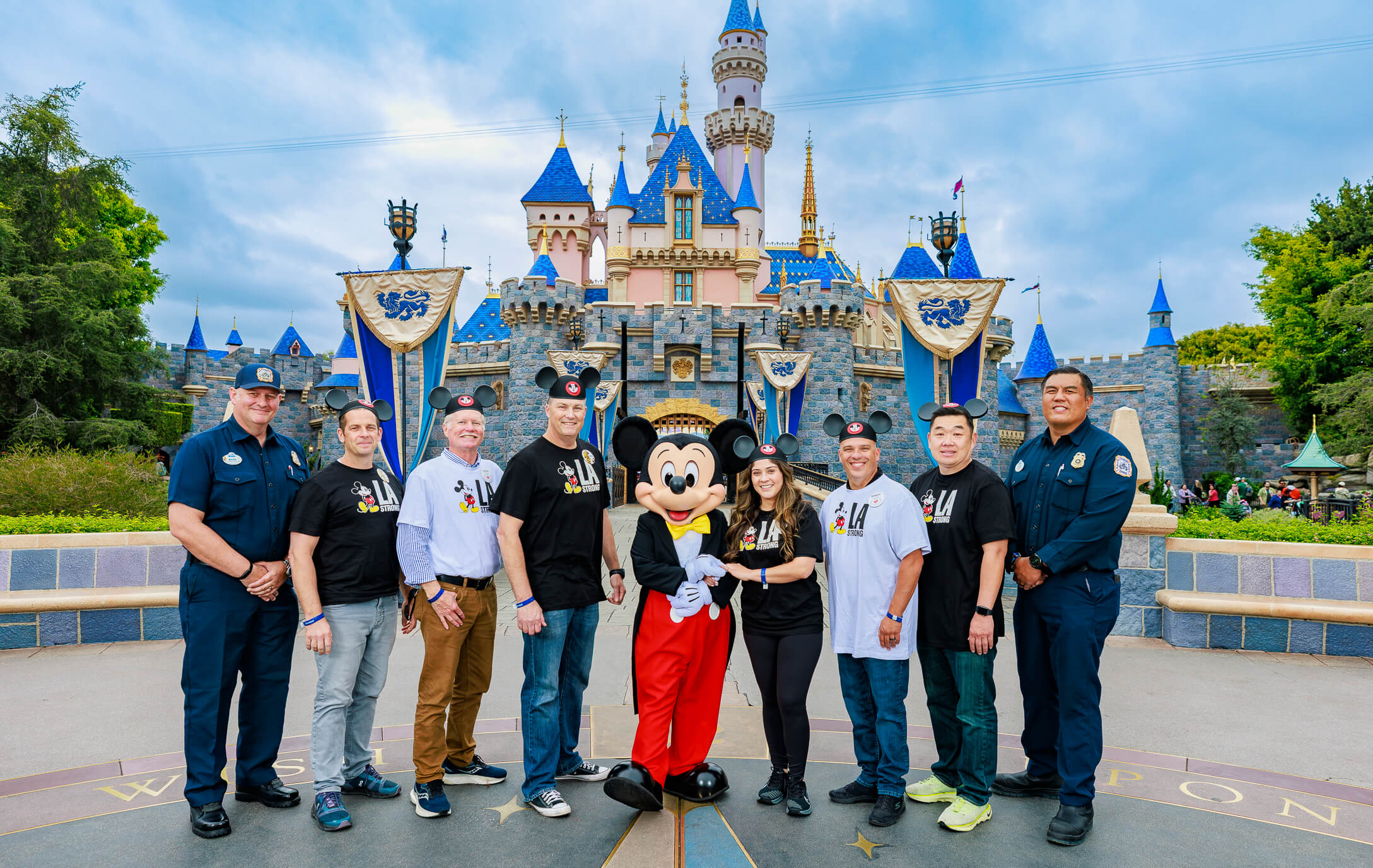 LA first responders, A Hero’s Welcome: Disneyland Salutes LA’s Brave First Responders