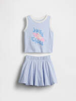 Gap Lilo and Stitch collection-baby and toddler organic cotton skort set