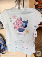 Natalie Kipper-Disney california adventure-disney parks stitch merchandise-Stitch and Angel girls shirt