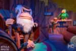 Universal Epic Universe Super Nintendo World Donkey Kong Country mine cart madness grumpy kong queue MiceChat