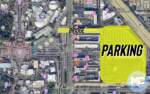 Disneyland Harbor Parking Lot Map with Bridge