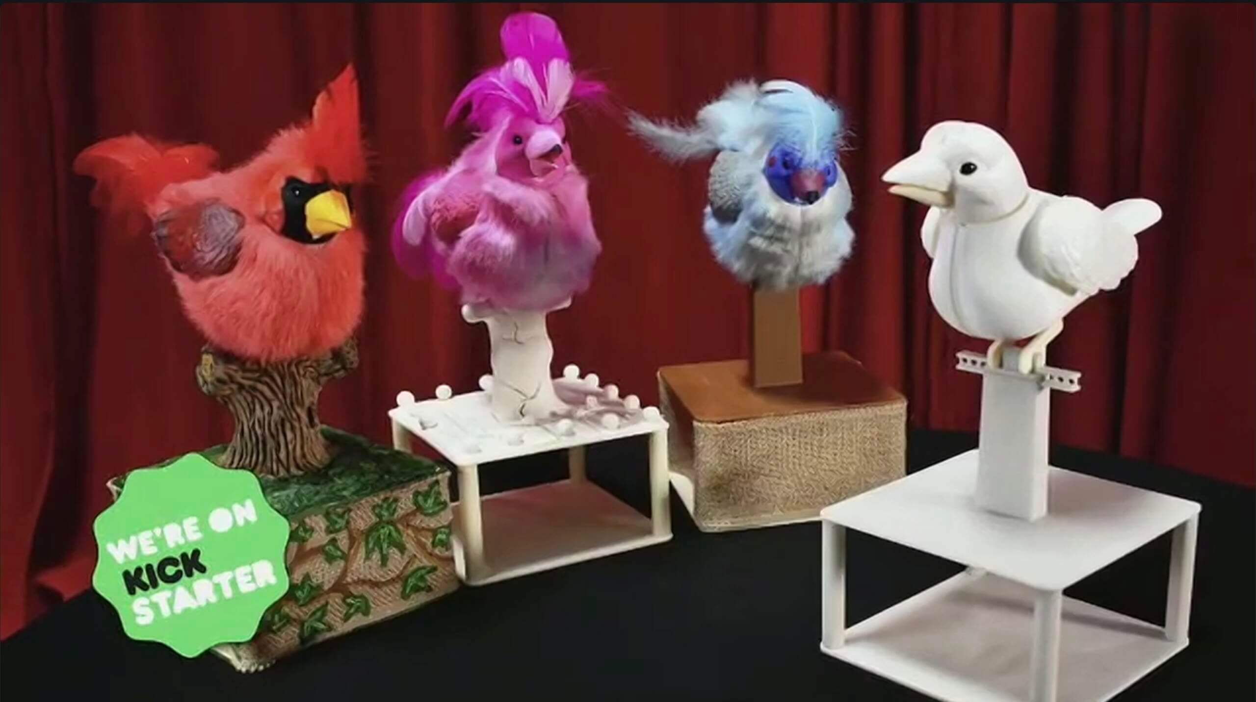 Animatronic Tiki Bird, Build Your Own Animatronic Tiki Bird at Home – Garner Holt’s New DIY Bird Kit Takes Flight!
