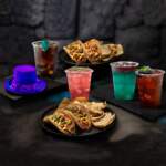 SLASH Bar menu items at HHN-USH 2025