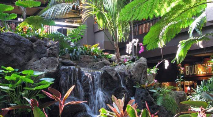 Yesterland: Waterfall Garden at Disney’s Polynesian Resort