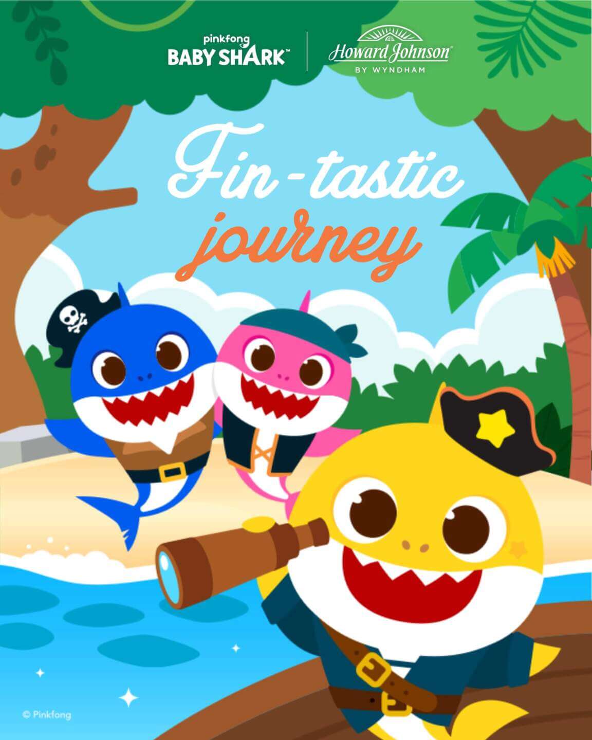Baby Shark, Baby Shark Brings Summer Fun to the Howard Johnson Anaheim Hotel!