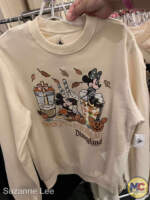 Disneyland-disney halloween merchandise 2025-mickey and minnie mouse pumpkin spice and everything nice crewneck sweatshirt