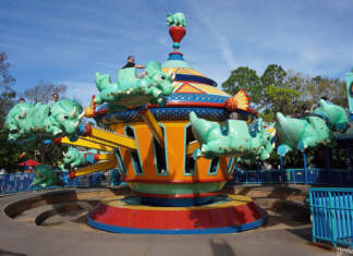 Yesterland: TriceraTop Spin at Chester & Hester’s Dino-Rama