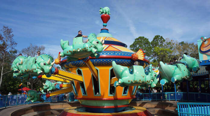 Yesterland: TriceraTop Spin at Chester & Hester’s Dino-Rama! Yesterland: TriceraTop Spin at Chester & Hester’s Dino-Rama